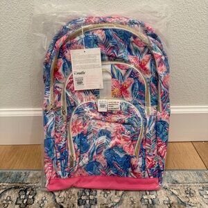 NWT Pottery Barn Teen Lilly Pulitzer backpack in Slathouse Soiree